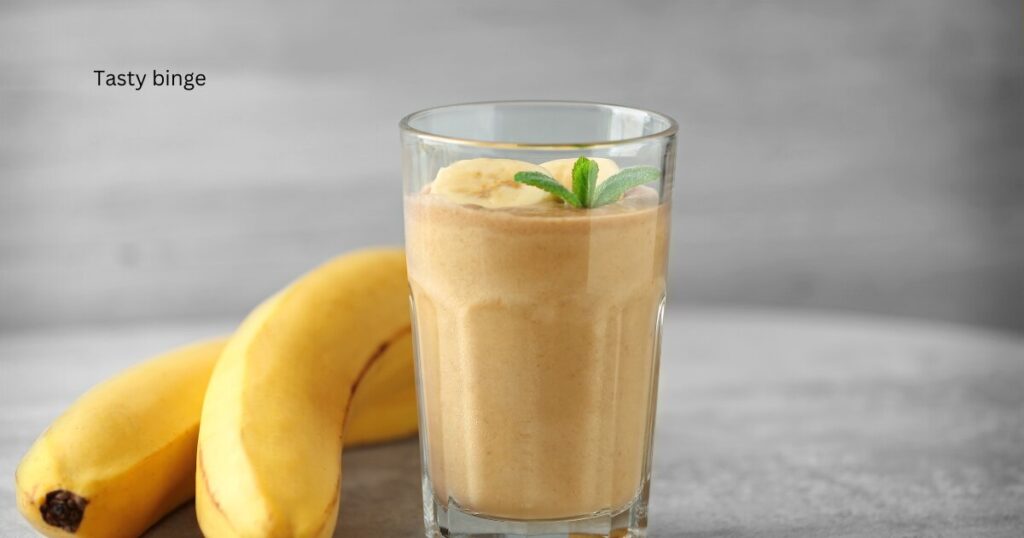 Can I drink a banana milkshake after dinner?