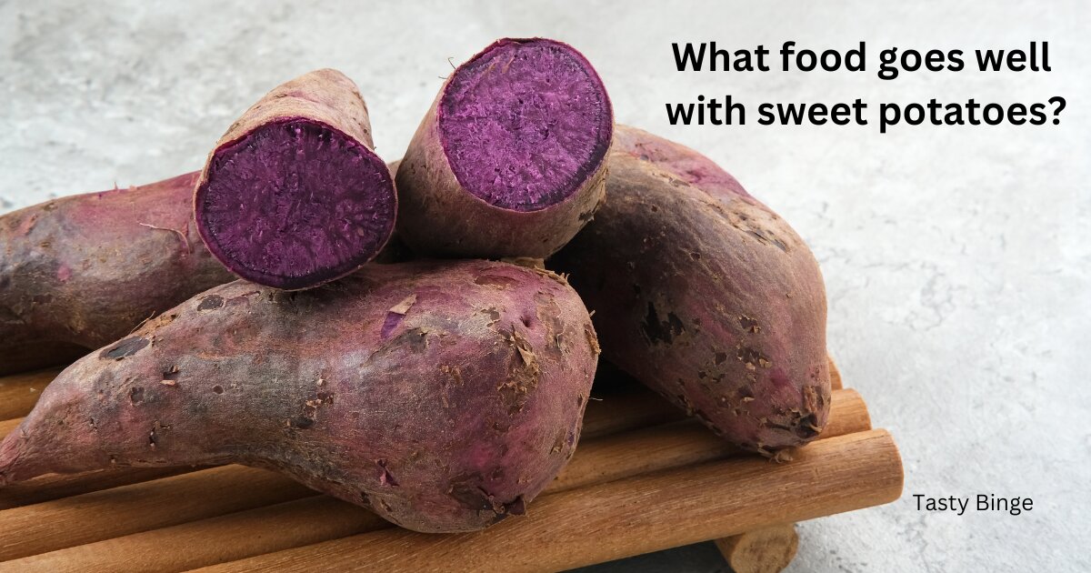 What food goes well with sweet potatoes?