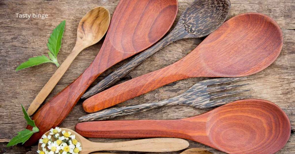 Is it safe to use wooden spoons for cooking?